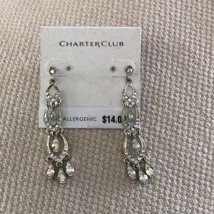 Crystal drop earrings